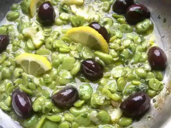 Ricetta Insalata marocchina di fave - marokkòi lòbab salàta
