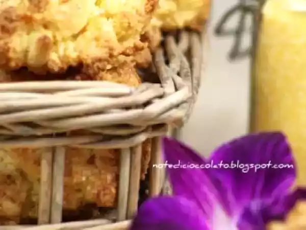 Ricetta Biscotti rustici mais e cocco