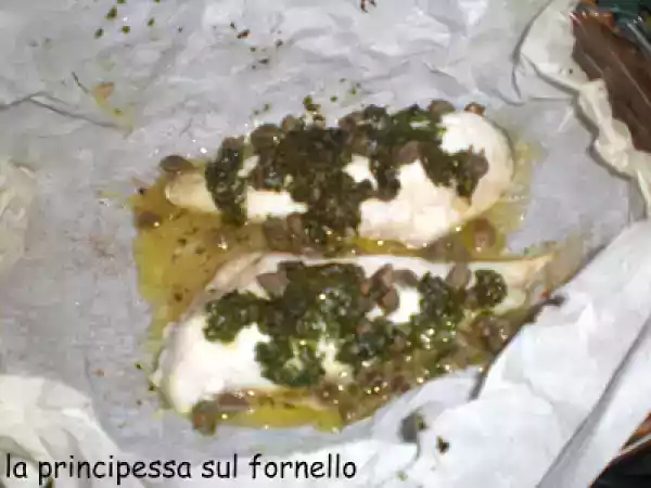 Ricetta Gallinella di mare al cartoccio