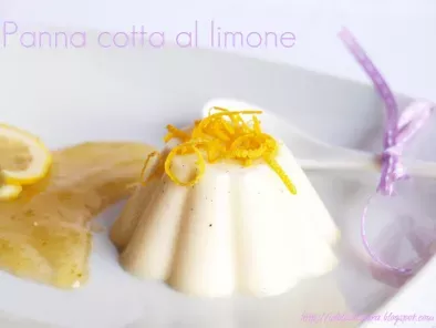 Ricetta Panna cotta al limone