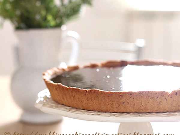 Ricetta Crostata al caramello salato e cioccolato