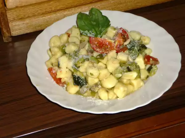Ricetta Gnocchi di patate con zucchine