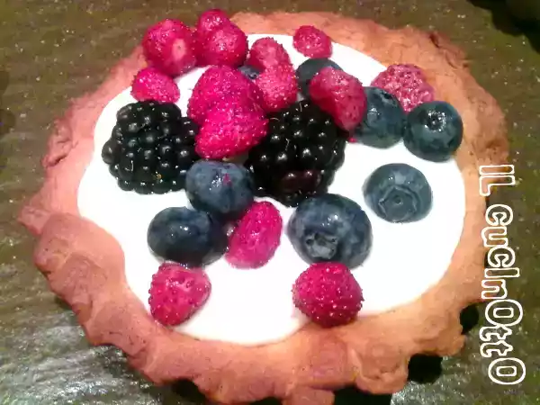Ricetta Tartellette crema di latte e frutta
