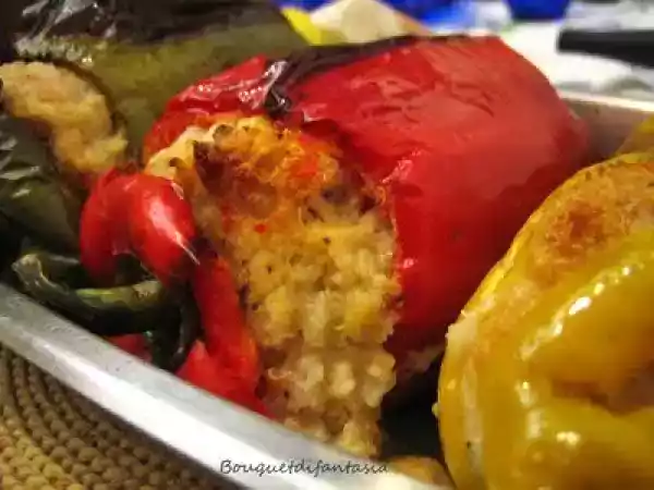 Ricetta Peperoni ripieni di quinoa