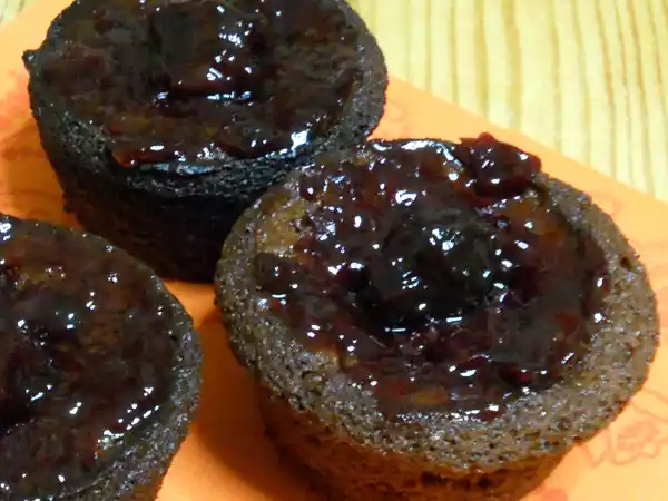 Ricetta Muffins all'amarena e cioccolato