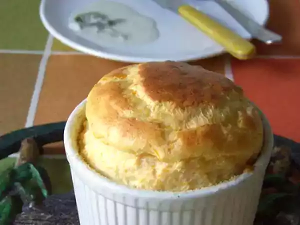Ricetta Soufflé di zucca con salsa al gorgonzola
