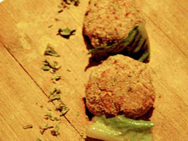 Polpette di zucchine con formaggio