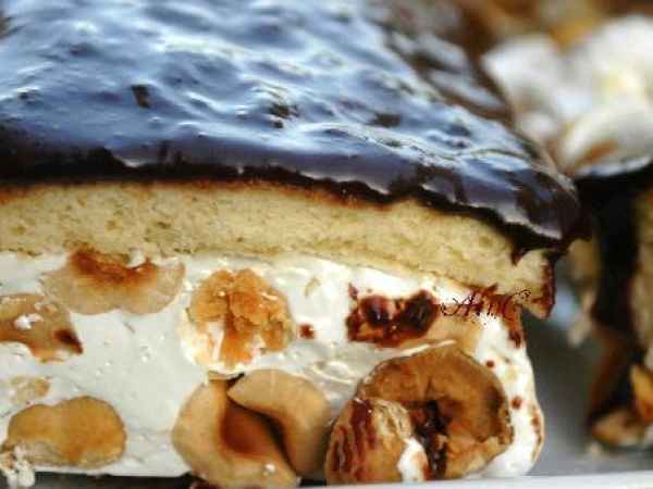 Ricetta Torrone al cioccolato e pan di spagna senza glutine