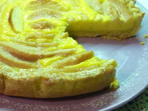 Ricetta Crostata di mele e crema pasticcera