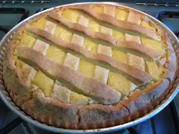 Ricetta Crostata di ricotta e composta di mele