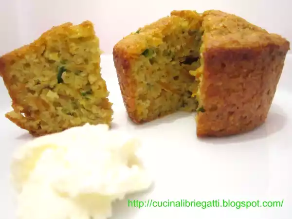 Ricetta Sformatini di miglio carote e zucchine