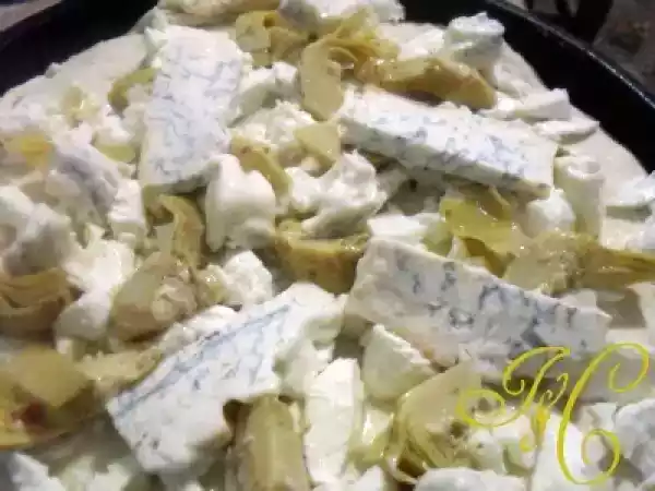 Ricetta Pizza carciofini, gorgonzola e prosciutto crudo!