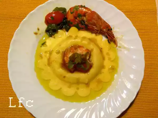 Ricetta Fiori e gamberi per il pranzo di pasqua