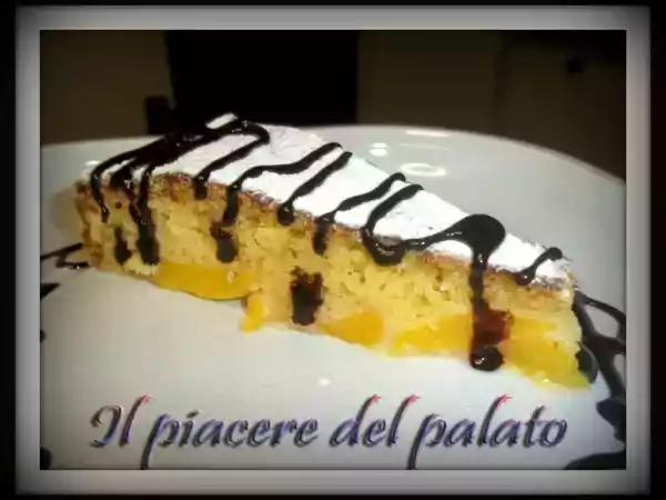 Ricetta Torta con pesche sciroppate