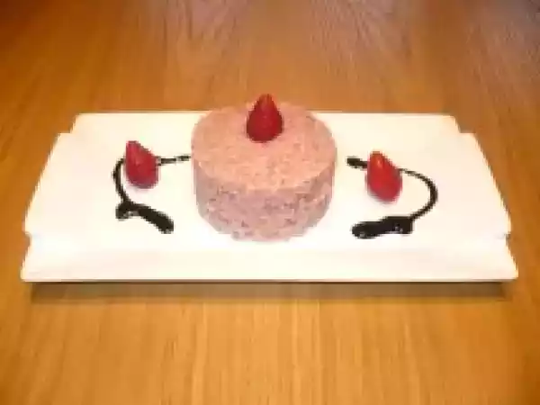 Ricetta Tortino di riso con fragole
