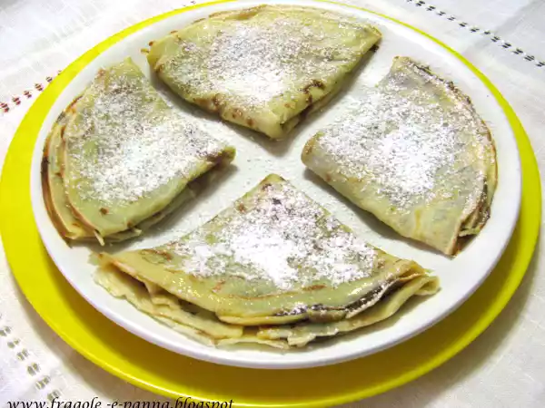Ricetta Crepes alla nutella