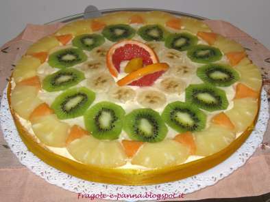 Ricetta Torta compleanno alla frutta