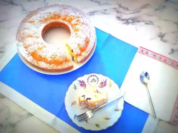 Ricetta Ciambella casereccia ai mirtilli rossi