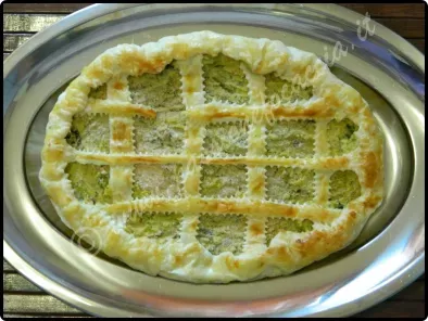 Ricetta Video ricetta crostata di verdura di pasta sfoglia con verza