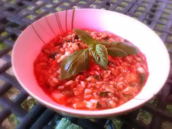 Ricetta Risotto con melanzane e mozzarella
