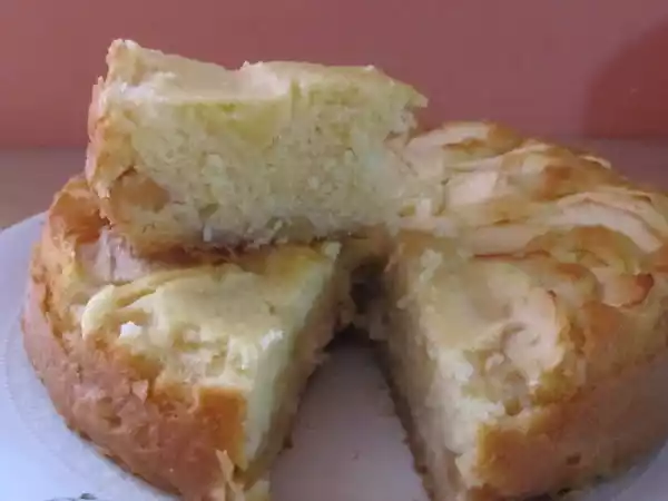 Ricetta Torta di panna e mele