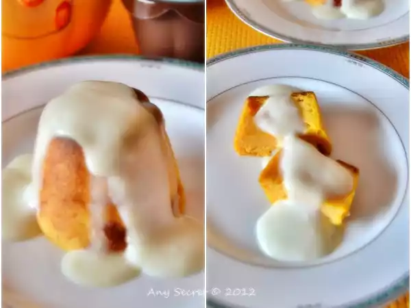 Ricetta Sformato di zucca con fonduta di toma