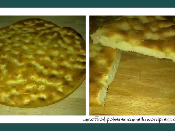 Ricetta La focaccia croccante di adriano
