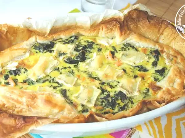 Ricetta Quiche salmone, erbette e ...creme fraiche