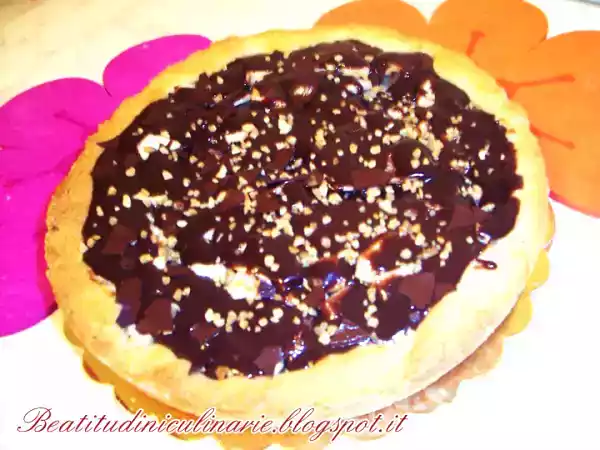 Ricetta Crostata di pere e formaggio con cioccolato
