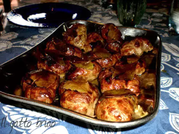 Ricetta Fegatelli pratesi (rivisitati)