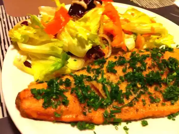 Ricetta Filetto di trota salmonata all’arancia