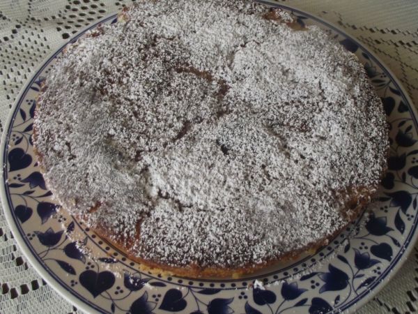 Torta alle mele con lo zenzero