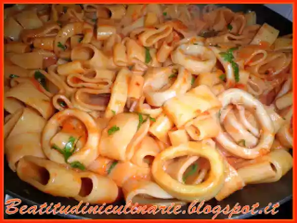 Ricetta Calamarata classica