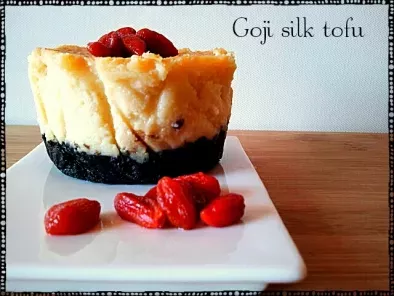Goji silk tofu cheesecake