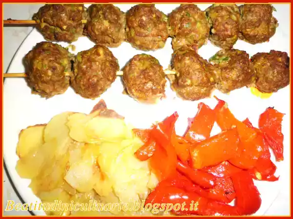 Ricetta Polpette di manzo e zucchine al curry