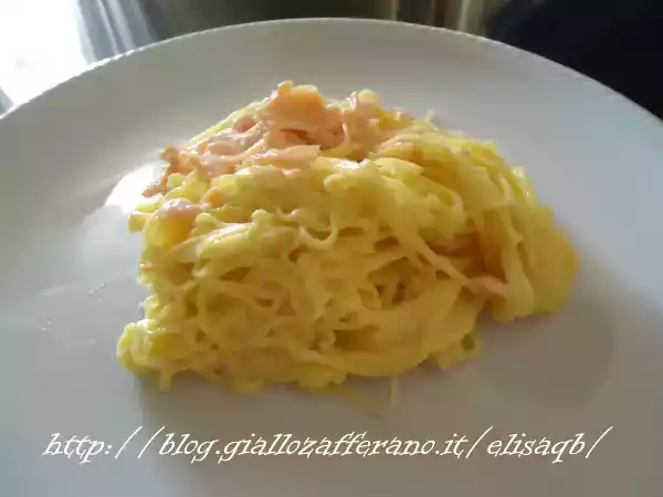 Ricetta Tagliolini al salmone