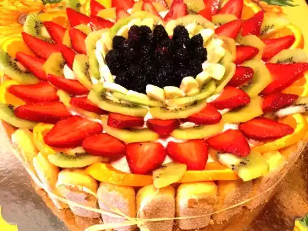 Ricetta Cuori di fragoloni...la mia torta alla frutta