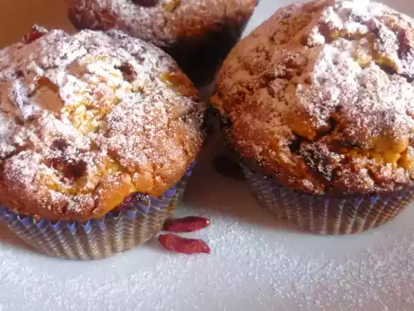 Ricetta Muffin con bacche di goji