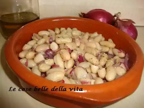 Ricetta Insalata di fagioli e cipolla