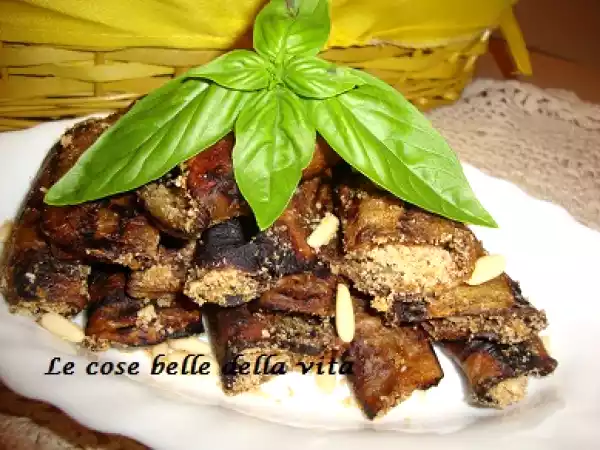 Ricetta Involtini di melanzana light