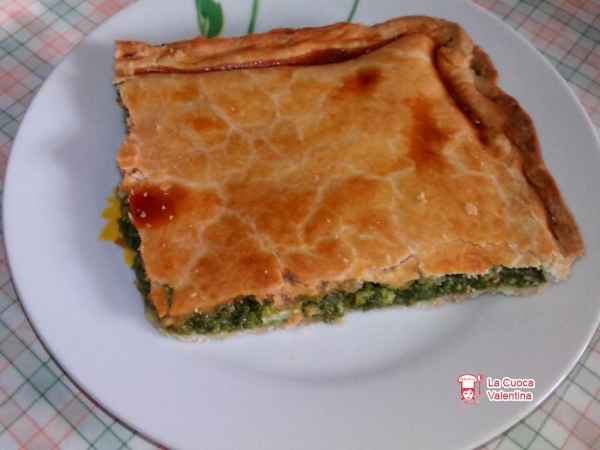 Ricetta Focaccia di pasta brisè con spinaci e ricotta