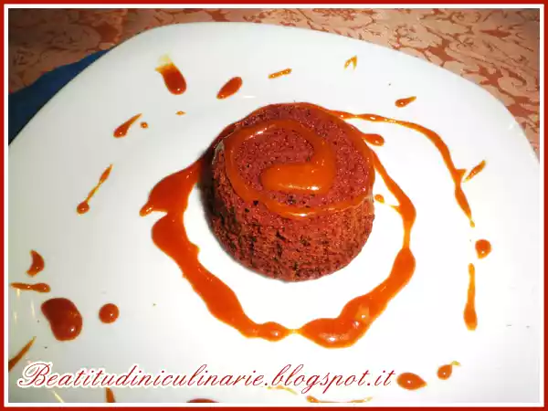 Ricetta Mini capresi al cioccolato e salsa mou