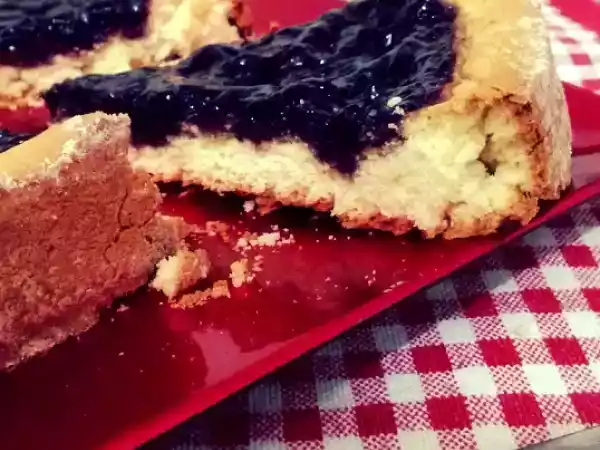 Ricetta Crostata con farina di riso ai mirtilli