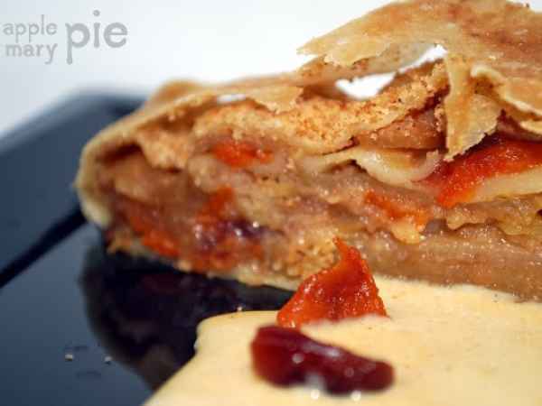 Ricetta Strudel di mele e zucca con crema inglese speziata alla zucca