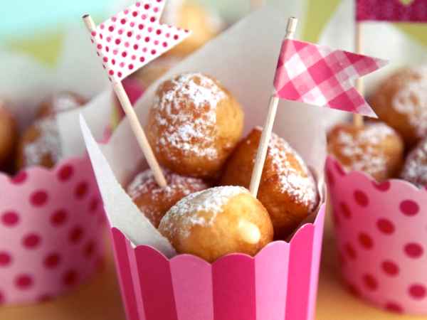 Ricetta Frittelle alla crema di arancia