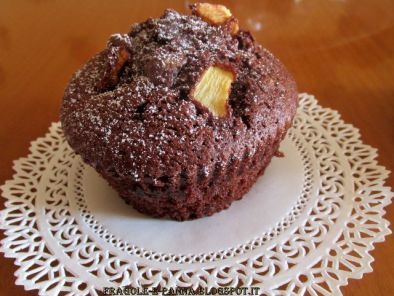 Ricetta Muffin al cacao e mela...una vera bontà in un morso