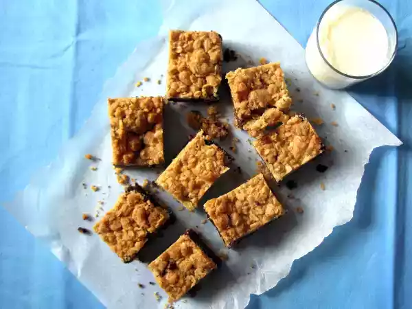 Ricetta Barrette di fudge all' avena