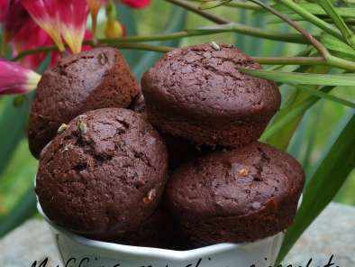 Ricetta Muffins al cacao e muesli