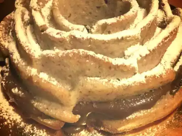 Ricetta Torta di banane (senza uova e burro) farcita con nutella fatta in casa