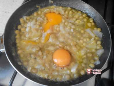 Ricetta Piselli con uova